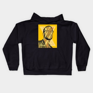 Malcolm X Yellow Kids Hoodie